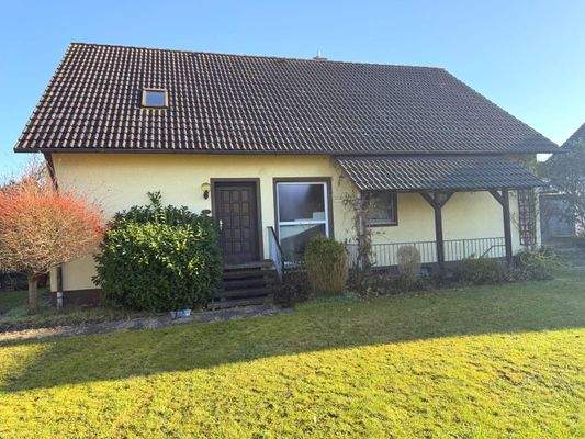 Haus_Westen und Hauseingang