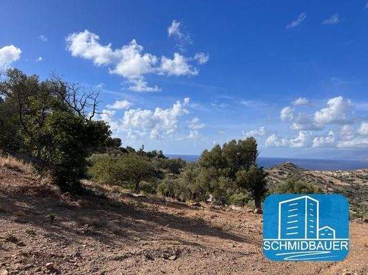 Kreta, Triopetra: Grundstück mit herrlichem Meerblick zu verkaufen
