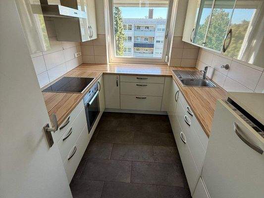 Blick in die Küche