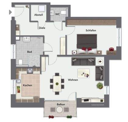 WE 6 - nicht maßstabsgerecht