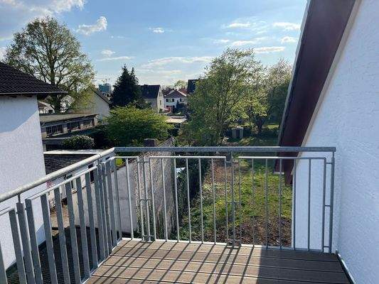 Balkon mit Blick