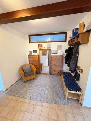 Der Garderobenbereich