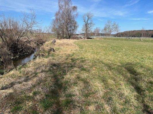 Angrenzender Bachlauf