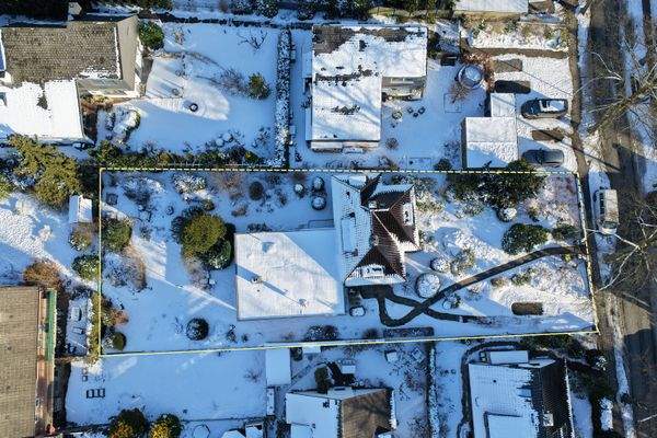 eingschneit von oben