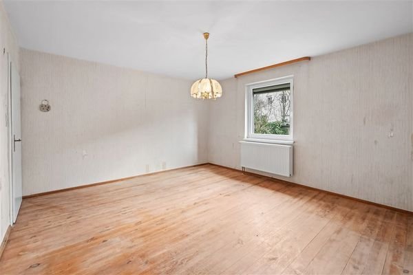 Das Schlafzimmer bietet ebenfalls Platz für Ideen