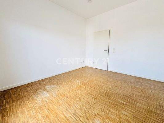 Schlafzimmer mit Zugang zur Terrasse