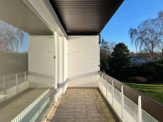 Sonniger Süd-Balkon