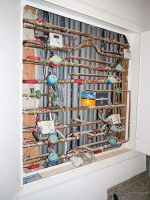 Zähler Wasser/Heizung