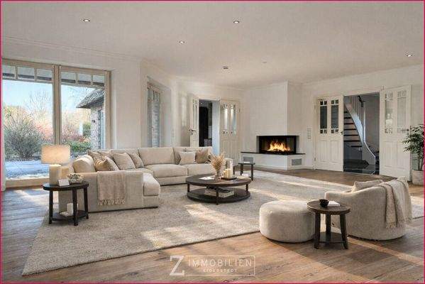 Mögliche Möblierung des Wohnbereiches 