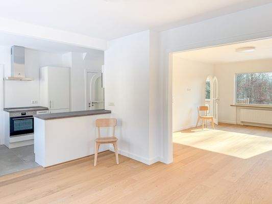 Offener Wohn- Essbereich