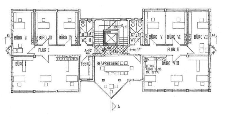 Grundriss Regelgeschoss