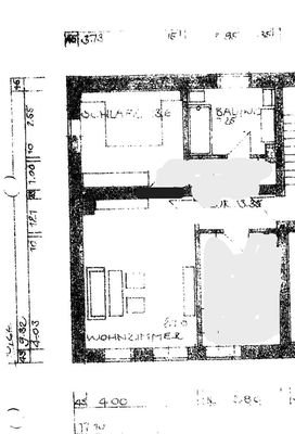 Grundriss 1 OG Ulmerstr. Wohnung 3 