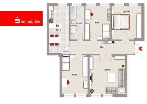 Sondershausen Wohnungen, Sondershausen Wohnung mieten