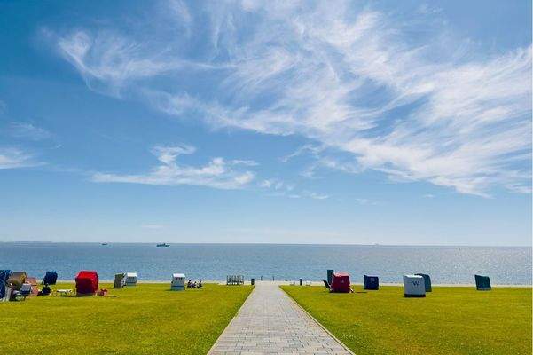 Der Strand von Büsum