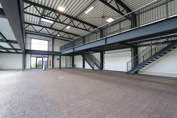 Erdgeschoss der Ausstellungshalle