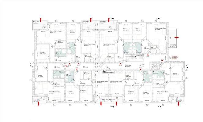 Grundriss 1. Obergeschoss