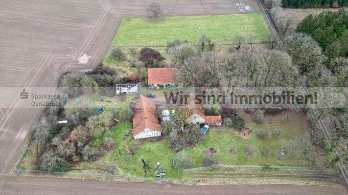 Drohnenaufnahme Gründtstück 1