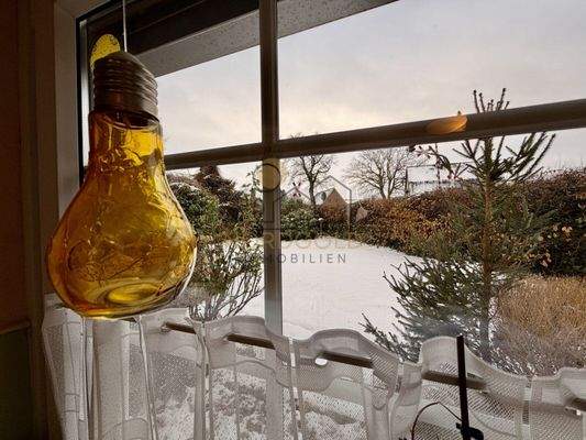 Ausblick in den Garten