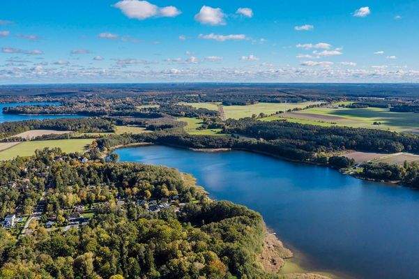 Lage am Rahmersee bei Wandlitz
