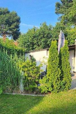 Blick zum Kaltschuppen