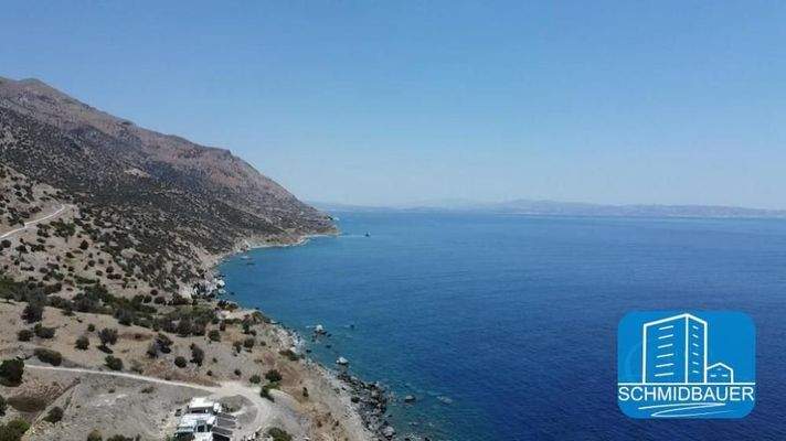 Kreta, Agios Pavlos: Erstaunliches Grundstück mit Baugenehmigung in Prassonissi zu verkaufen