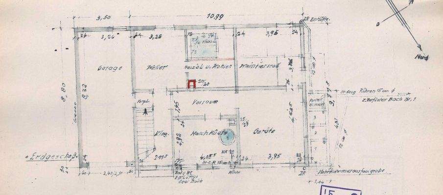 Grundriss EG unmaßstäblich