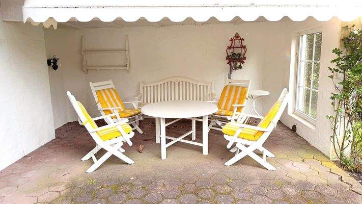 Überdachte Terrasse