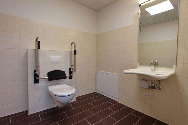 Behindertengerechtes WC