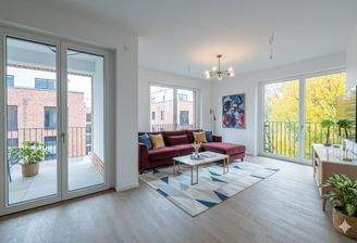 Wohnzimmer-Einrichtungsbeispiel