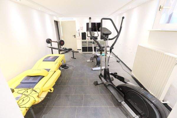 Wohnhaus: Fitnessbereich