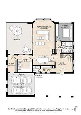 Grundriss Erdgeschoss