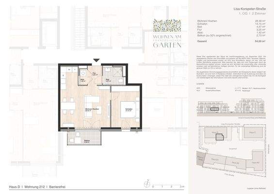 Haus D  _  Wohnung 212  _  Barrierefrei