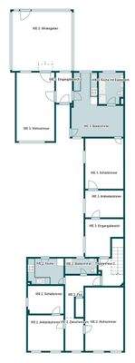 Grundriss Skizze 1.OG