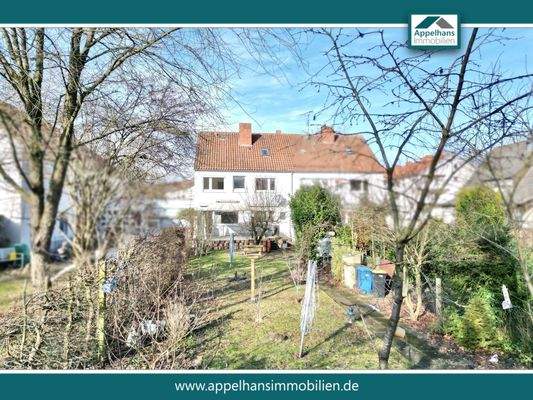 Hausansicht Garten hinten