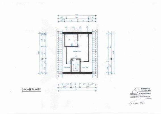 Grundriss Dachgeschoss