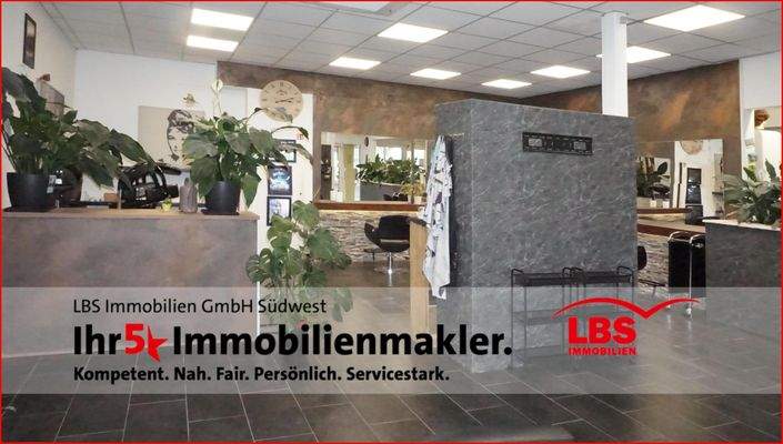 Friseurgeschäft linker Teil