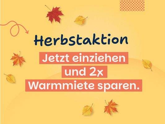 Im Herbst umziehen und 2x Miete sparen