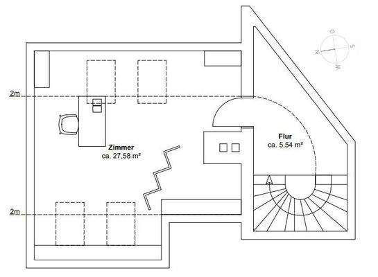 Grundriss Dachgeschoss