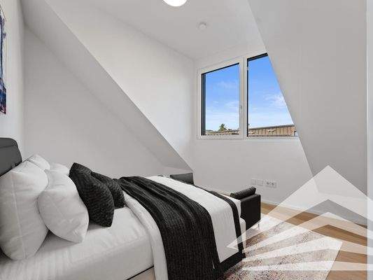 Zimmer 1 mit Möblierungsvorschlag