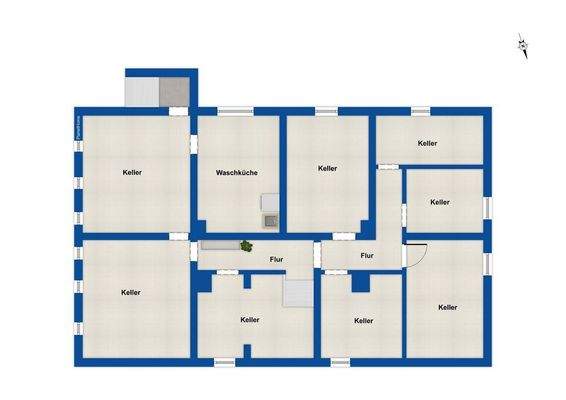 Grundriss Kellergeschoss