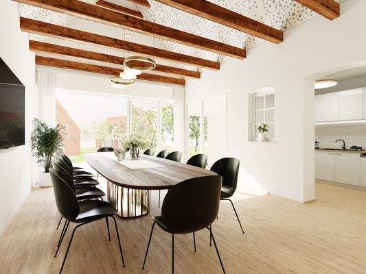 Visualisierung - Gemeinschaftsraum - Haus C