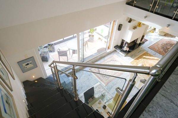 Treppenaufgang zur Galerie