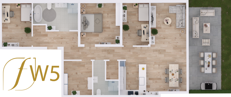 Grundriss W5 138m²