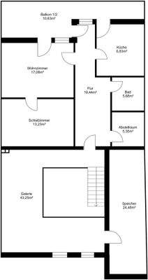 Grundriss Dachgeschoss
