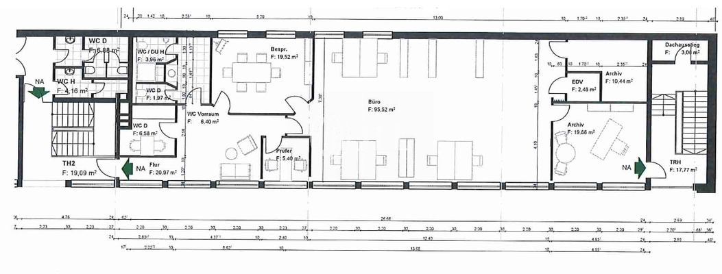 Grundriss 2. Obergeschoss rech