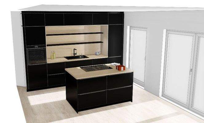 Visualisierung Küche 