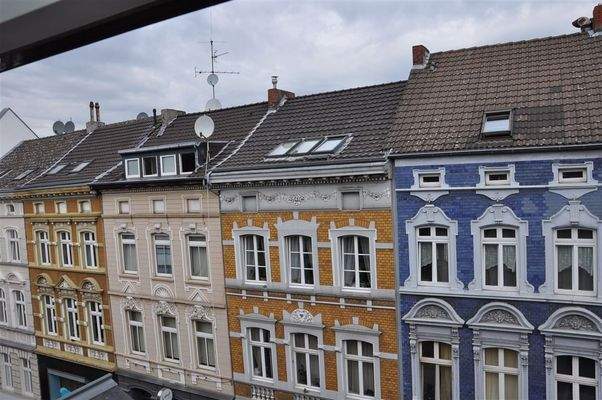 Blick auf historische Fassaden