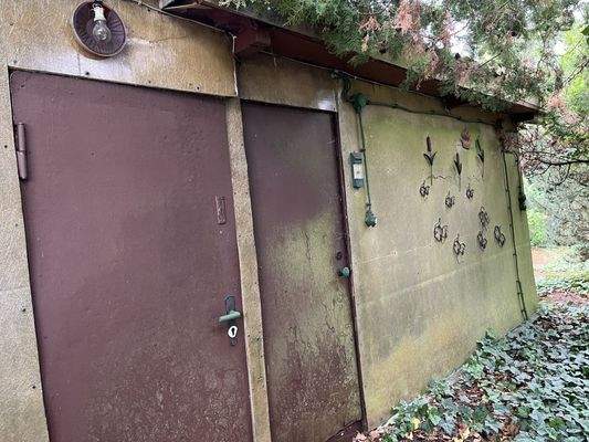 Schuppen Seitenansicht