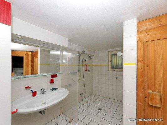 Wellnessbereich mit Sauna