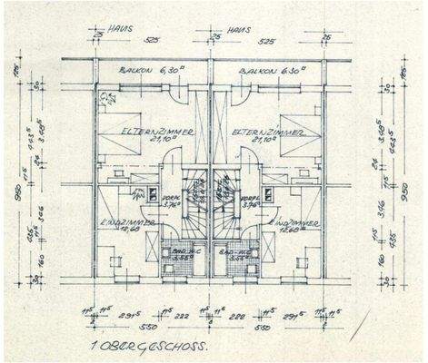 Grundriss Obergeschoss